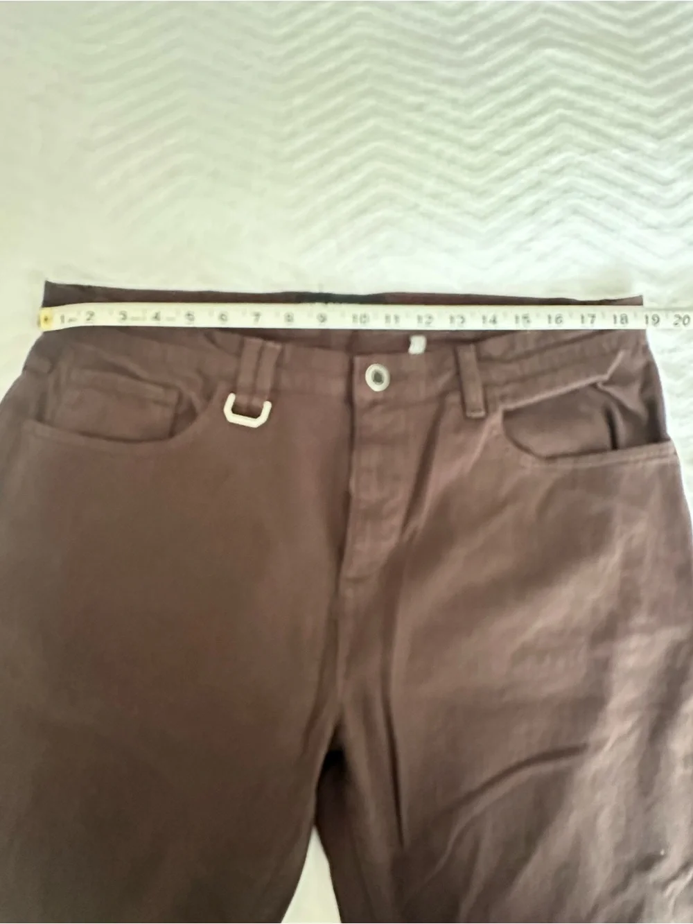 KARL LAGERFELD PARIS - Men's Casual Regular-Fit Pants 36x32 Brown